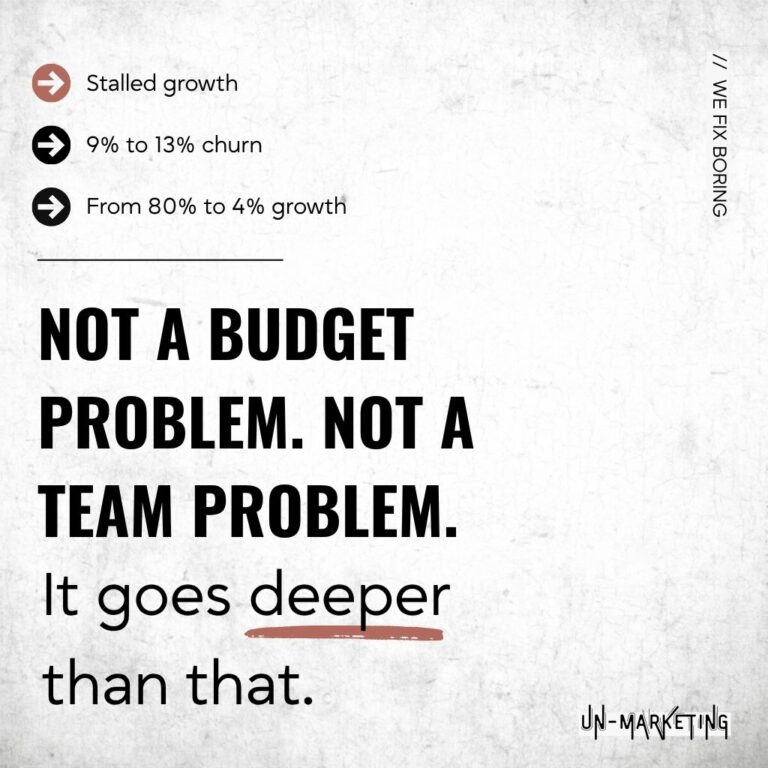 Your SaaS Growth Stall Is Actually a Positioning Problem. Here's How to Know. 5 Your SaaS Growth Stall Is Actually a Positioning Problem. Here's How to Know